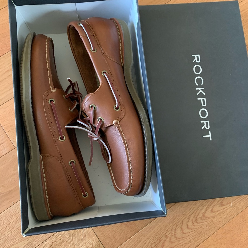 Rockport Mens boat shoes